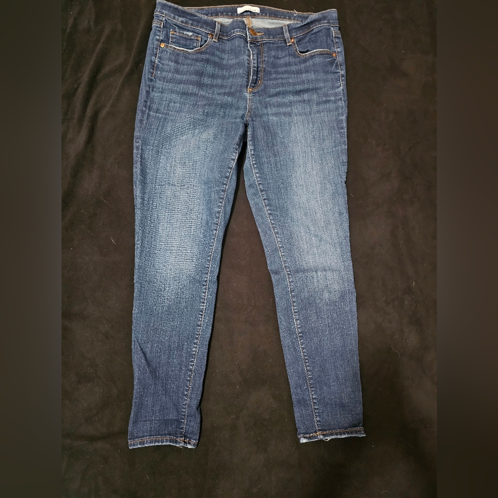 LOFT Women's Skinny Crop Jeans 14